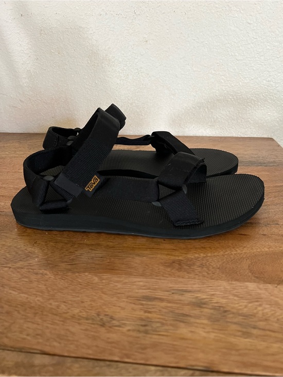 Teva Original Universal Sandal Low Heel Flat Toe -BLK BLACK  US 10